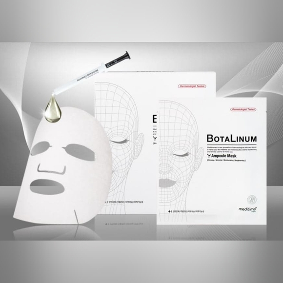 Meditime Neo KOREAN SKIN CARE Botalinum Ampoule Mask - 4 COUNT - Picture 3 of 3
